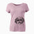 Bare Pepper the Shihpoo - Women's V-neck Shirt