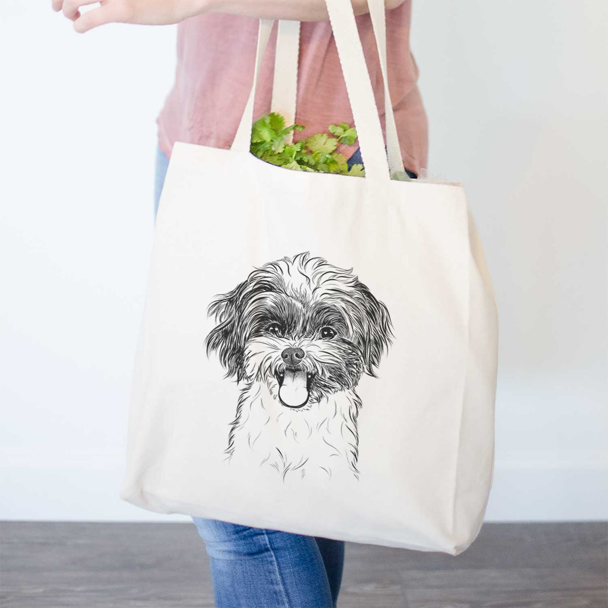 Pepper the Shihpoo - Tote Bag