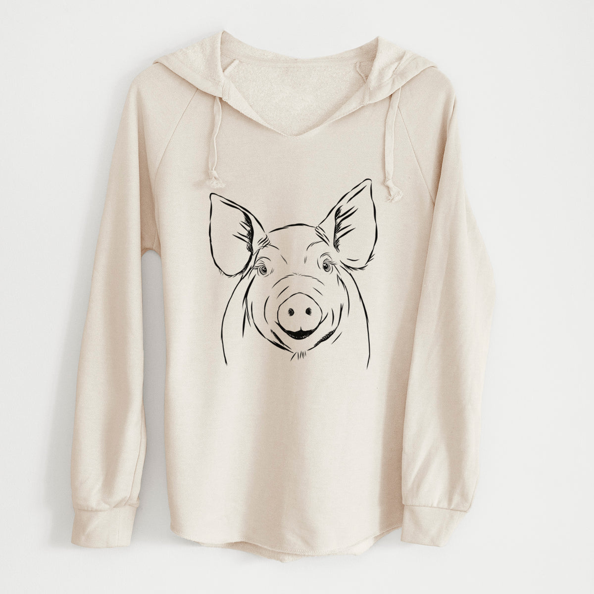 Bare Perry the Pig - Cali Wave Hooded Sweatshirt