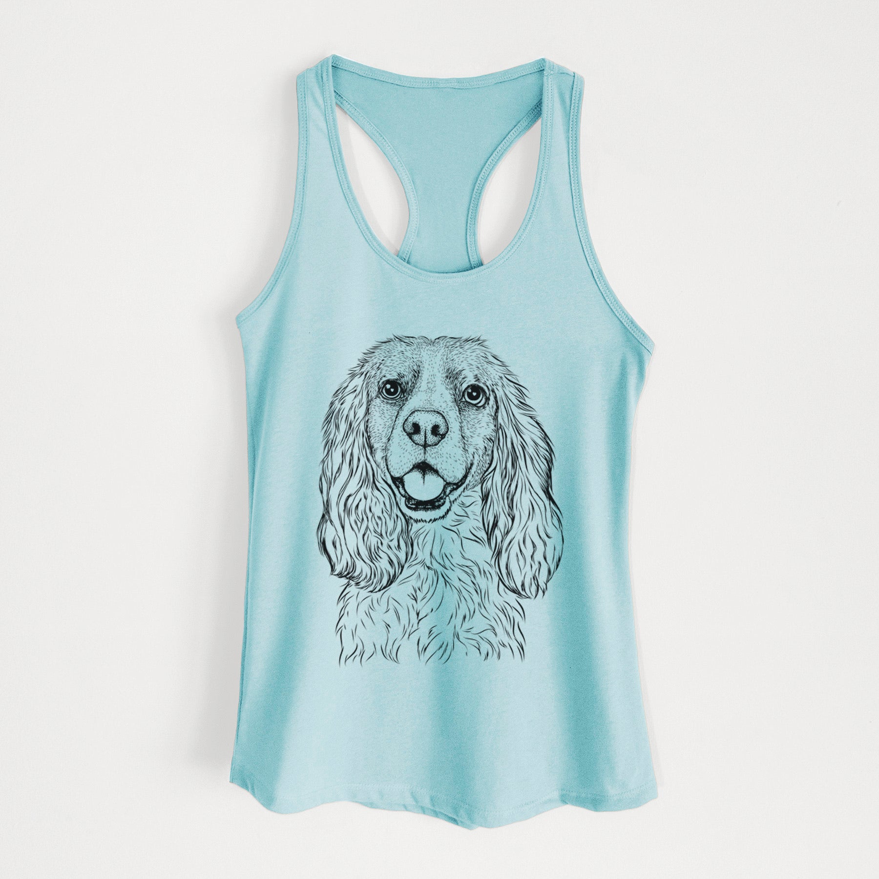 Perry the Cockalier - Women's Racerback Tanktop