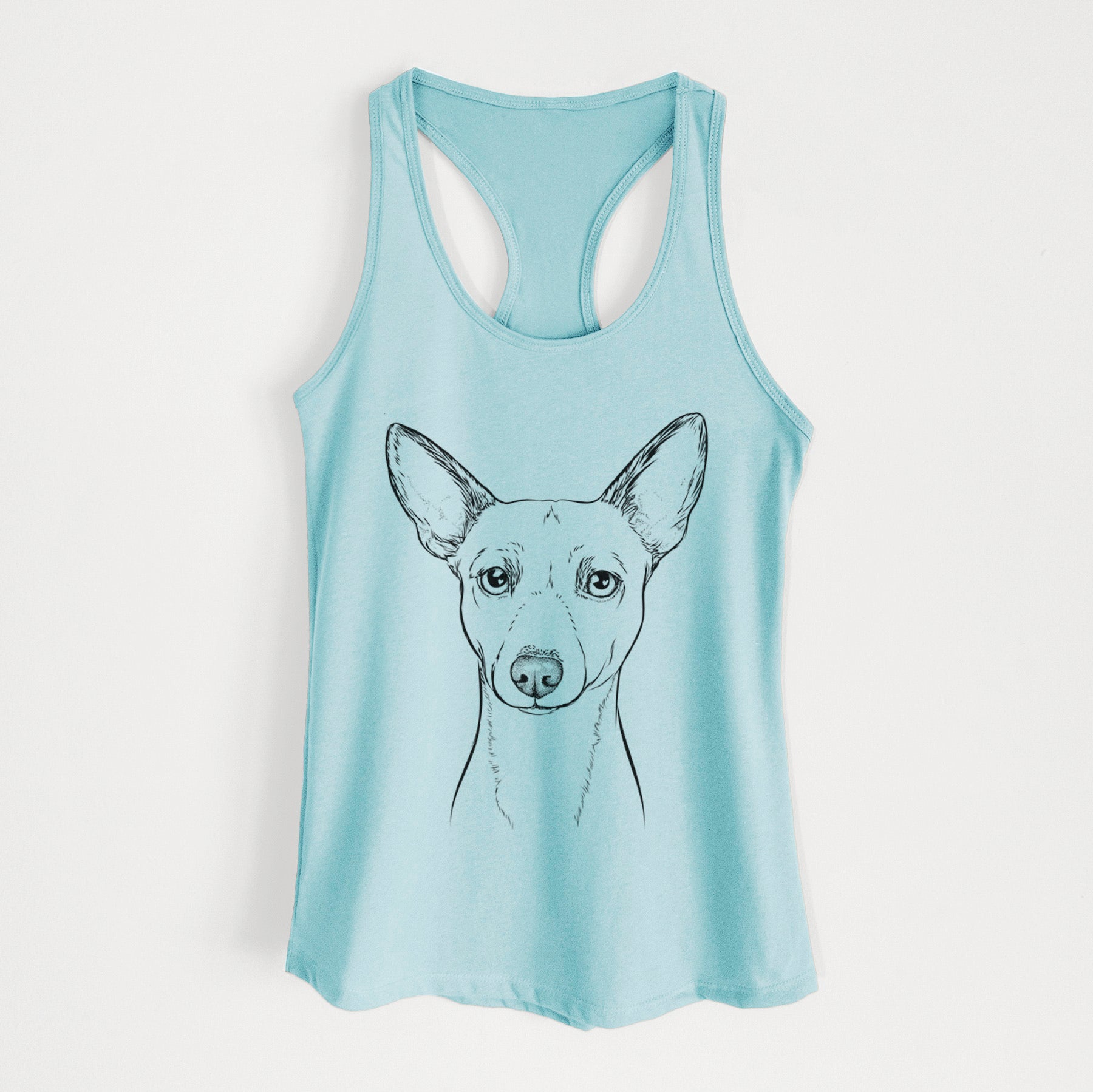 Perry the Portuguese Podengo - Women's Racerback Tanktop