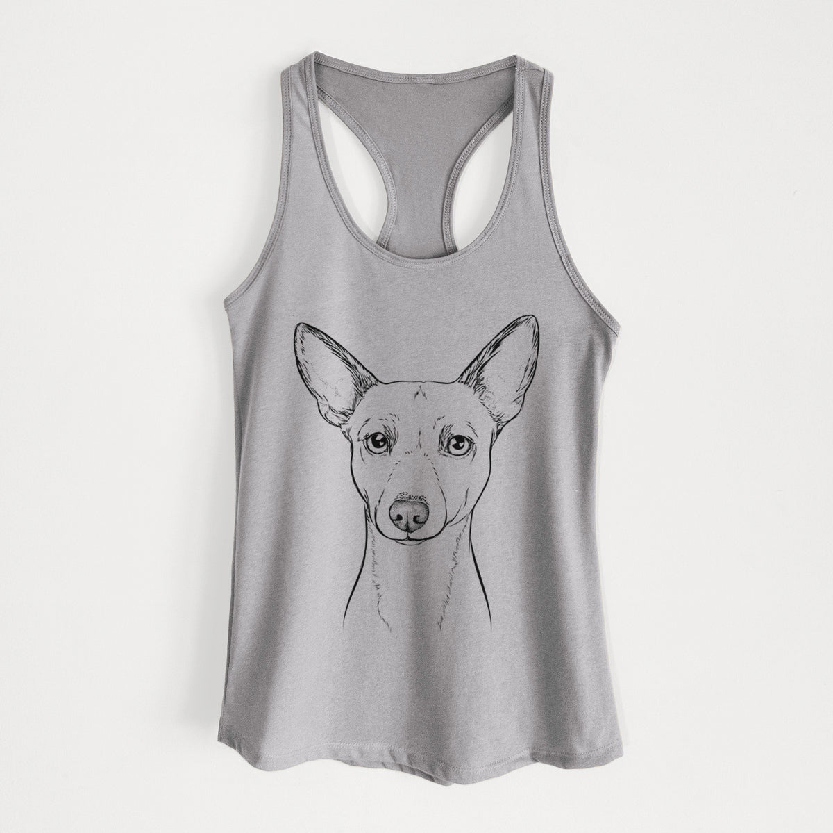 Perry the Portuguese Podengo - Women&#39;s Racerback Tanktop