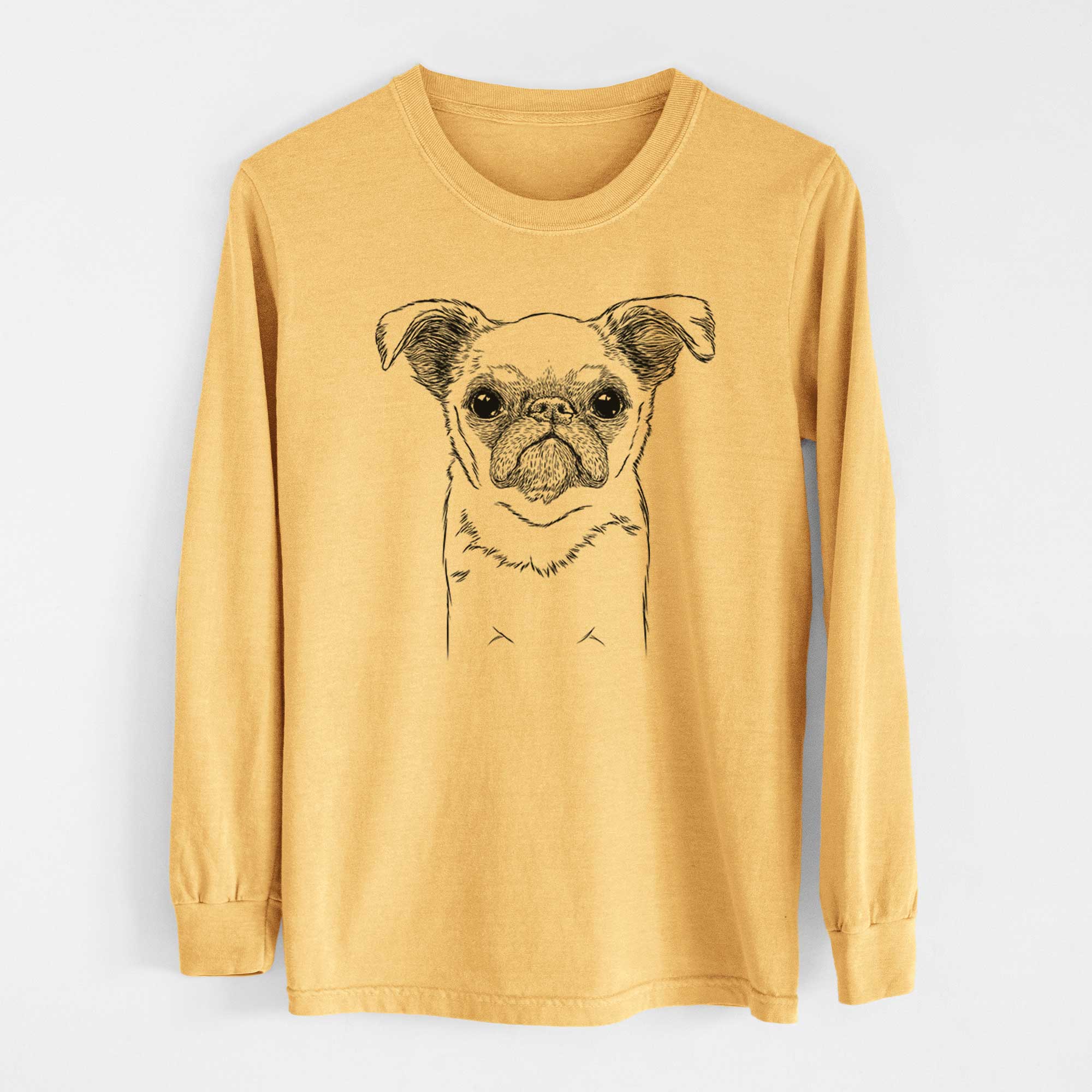 Bare Petit Penny the Brussels Griffon - Heavyweight 100% Cotton Long Sleeve