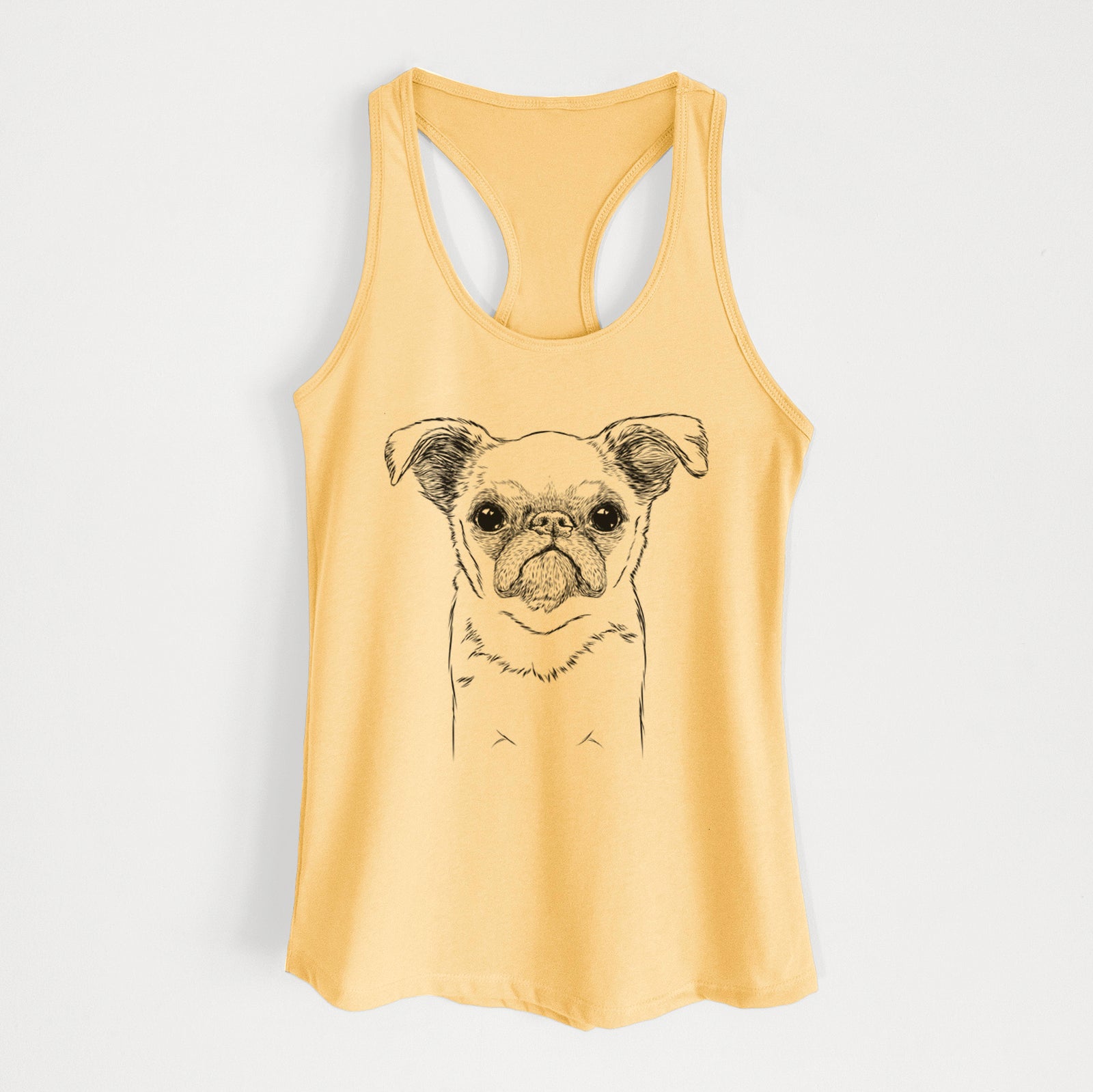 Petit Penny the Brussels Griffon - Women's Racerback Tanktop