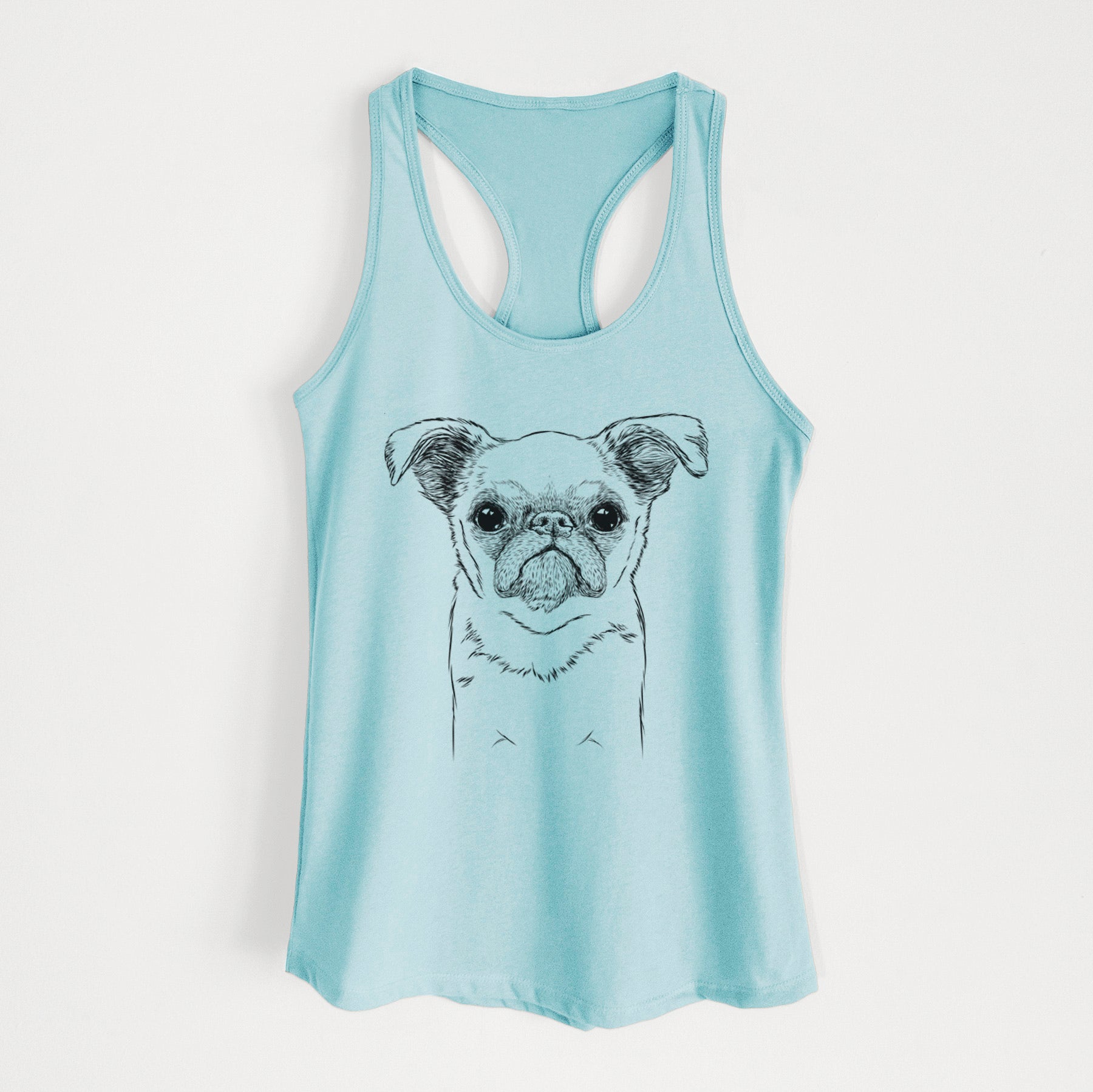 Petit Penny the Brussels Griffon - Women's Racerback Tanktop