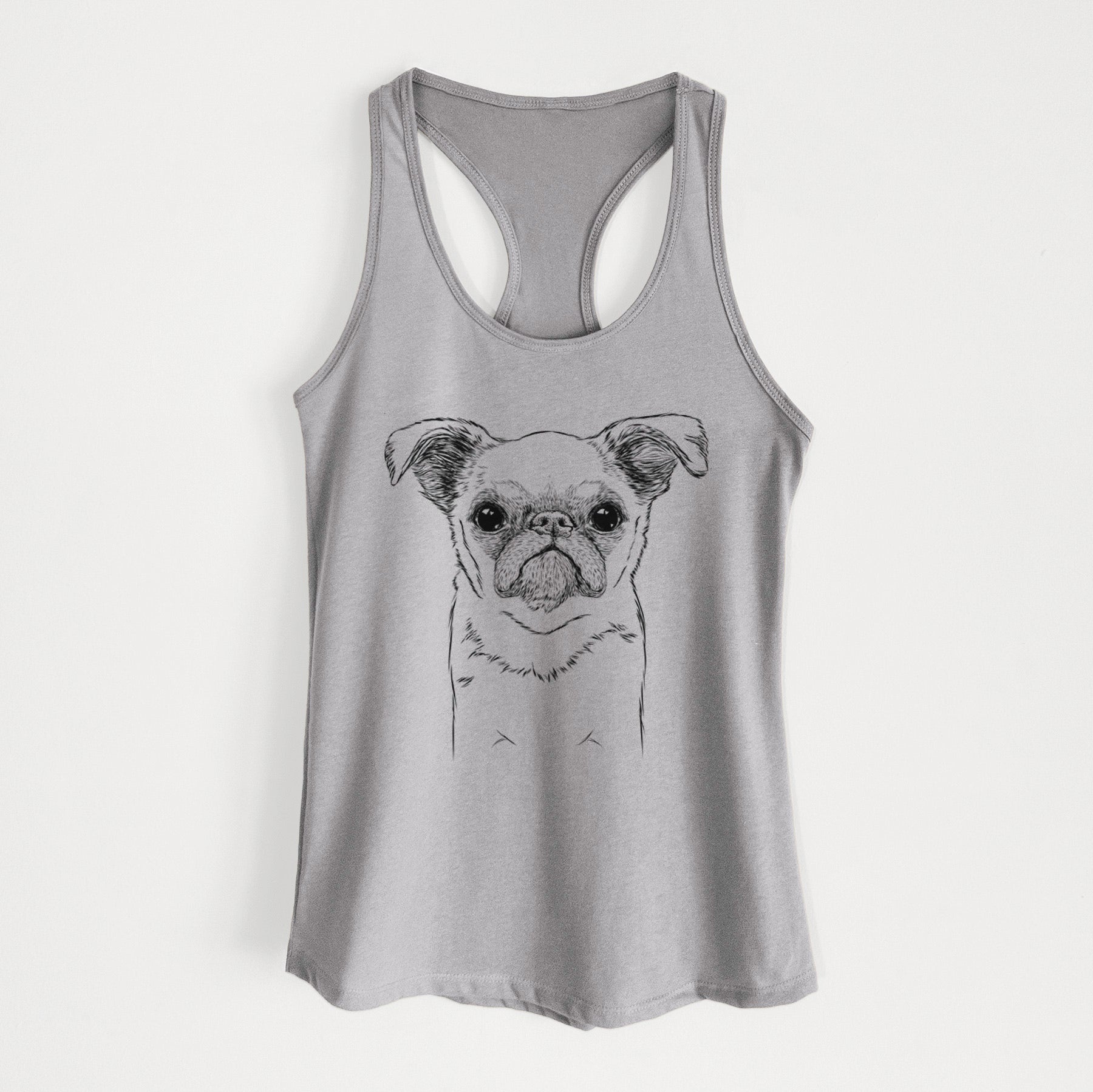 Petit Penny the Brussels Griffon - Women's Racerback Tanktop