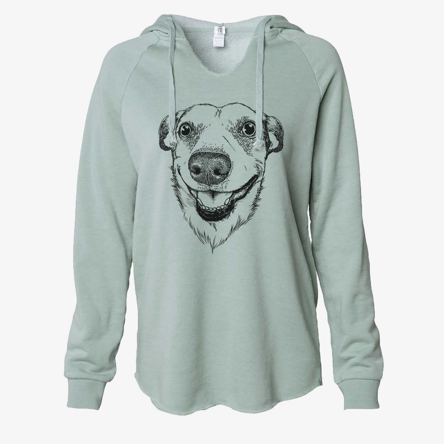 Petrah the Staffy Mix - Cali Wave Hooded Sweatshirt