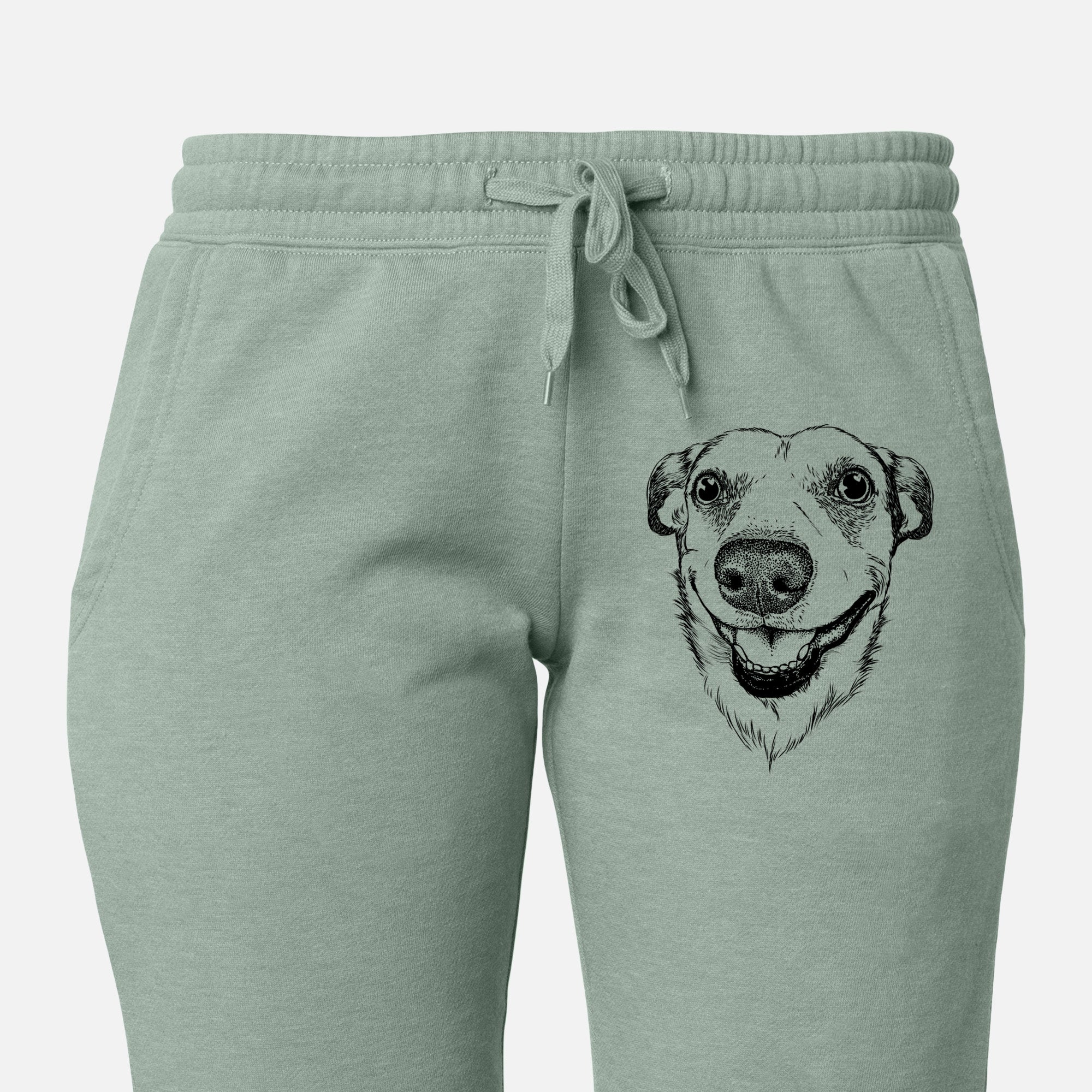 Petrah the Staffy Mix - Women's Cali Wave Joggers