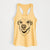 Petrah the Staffy Mix - Women's Racerback Tanktop