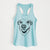 Petrah the Staffy Mix - Women's Racerback Tanktop