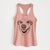 Petrah the Staffy Mix - Women's Racerback Tanktop