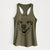 Petrah the Staffy Mix - Women's Racerback Tanktop