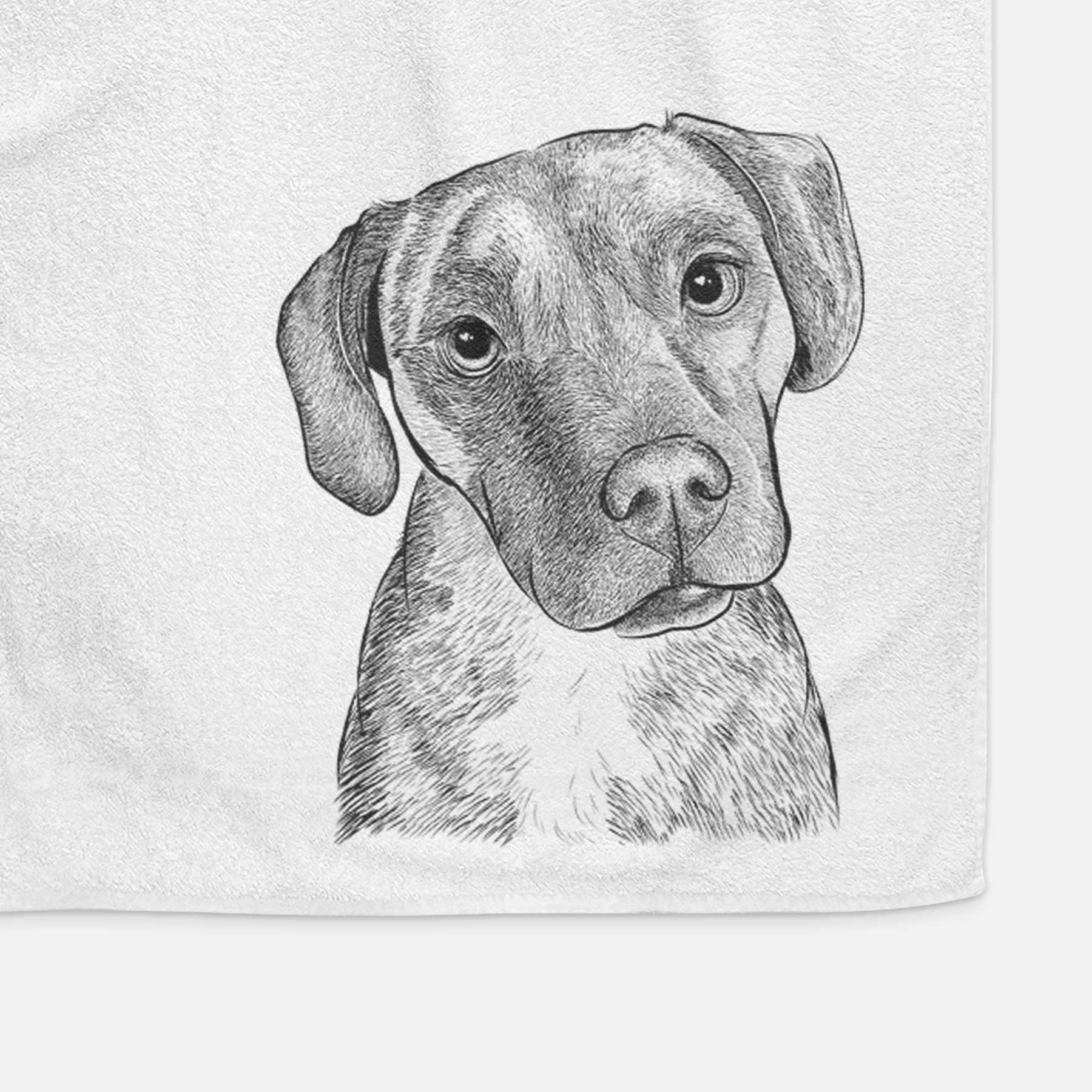 Peyton Manning the Beagle Bulldog Mix Decorative Hand Towel