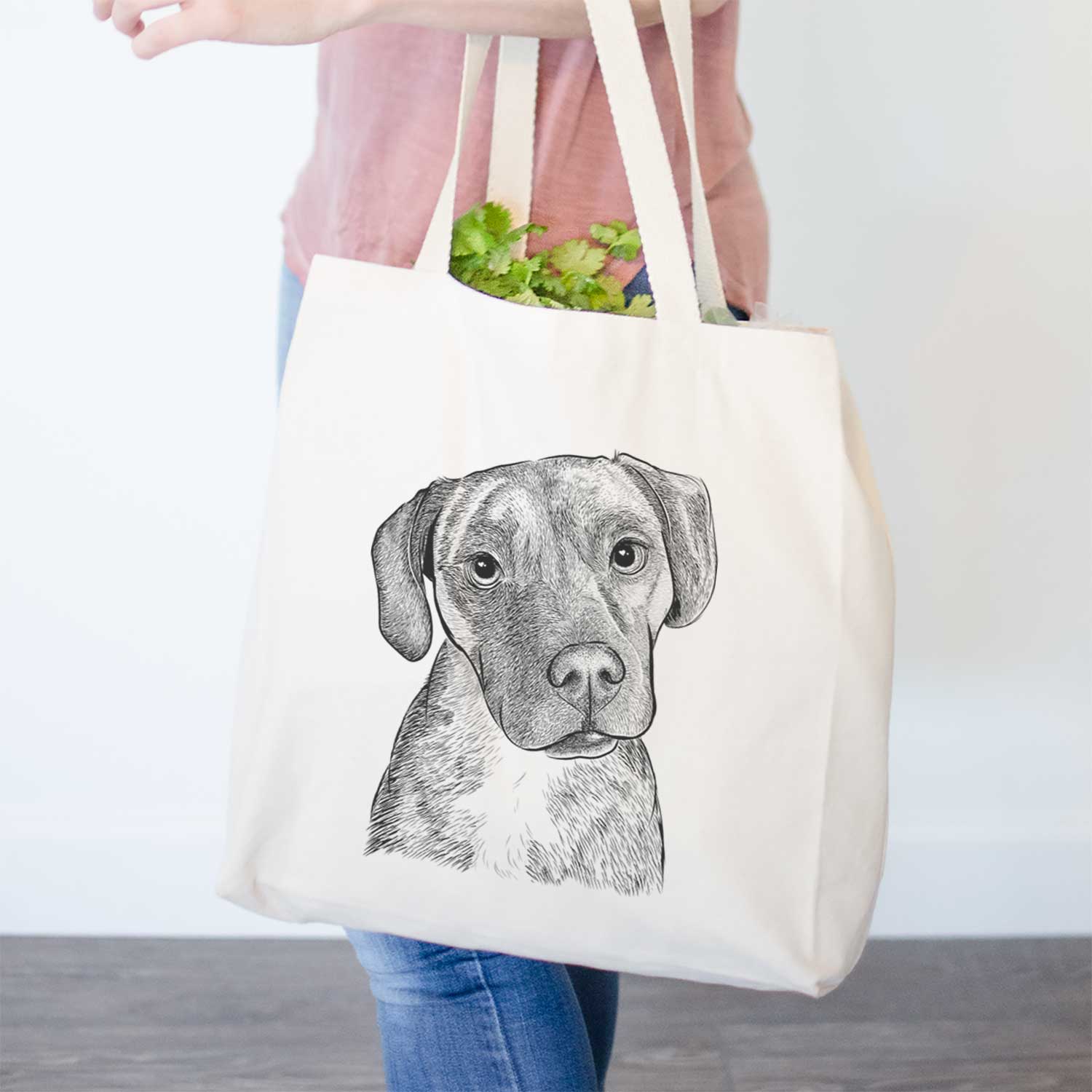 Peyton Manning the Beagle Bulldog Mix - Tote Bag