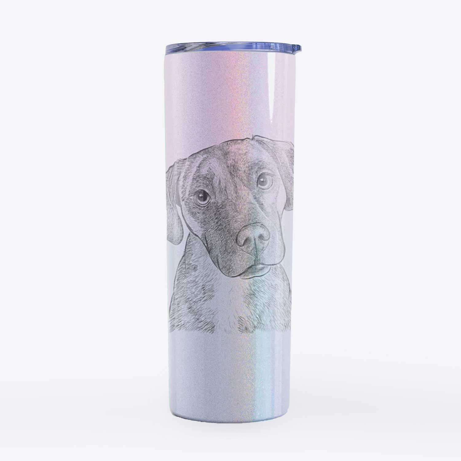 Peyton Manning the Beagle Bulldog Mix - 20oz Skinny Tumbler