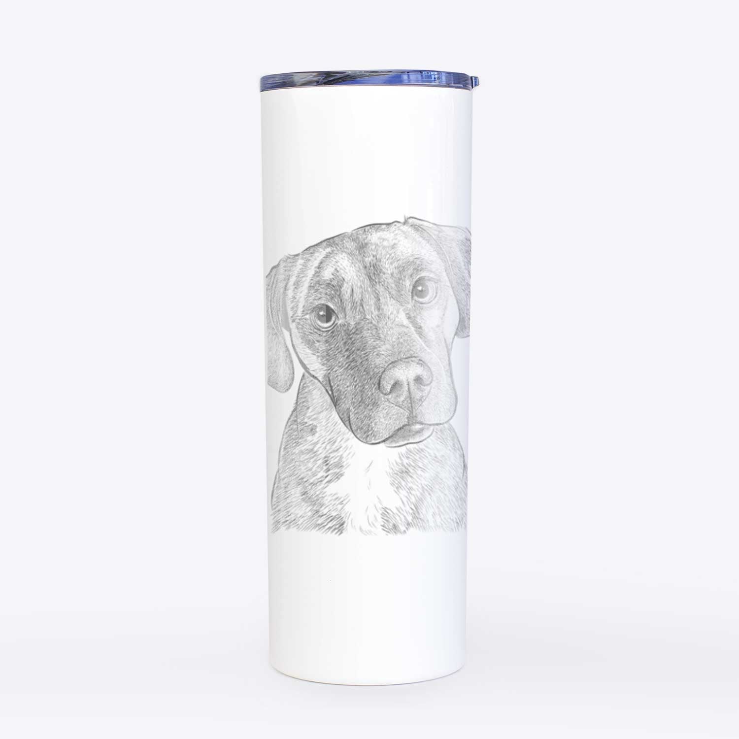 Peyton Manning the Beagle Bulldog Mix - 20oz Skinny Tumbler