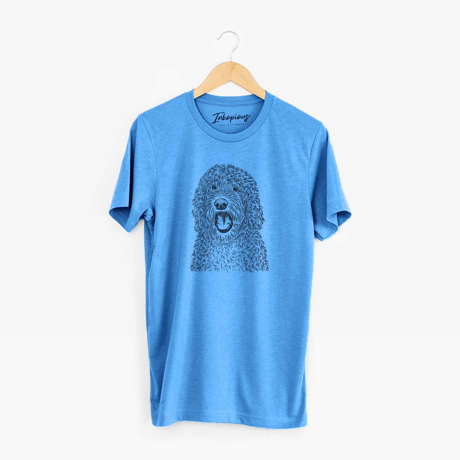 Bare Phillip the Portuguese Water Dog - Unisex Crewneck