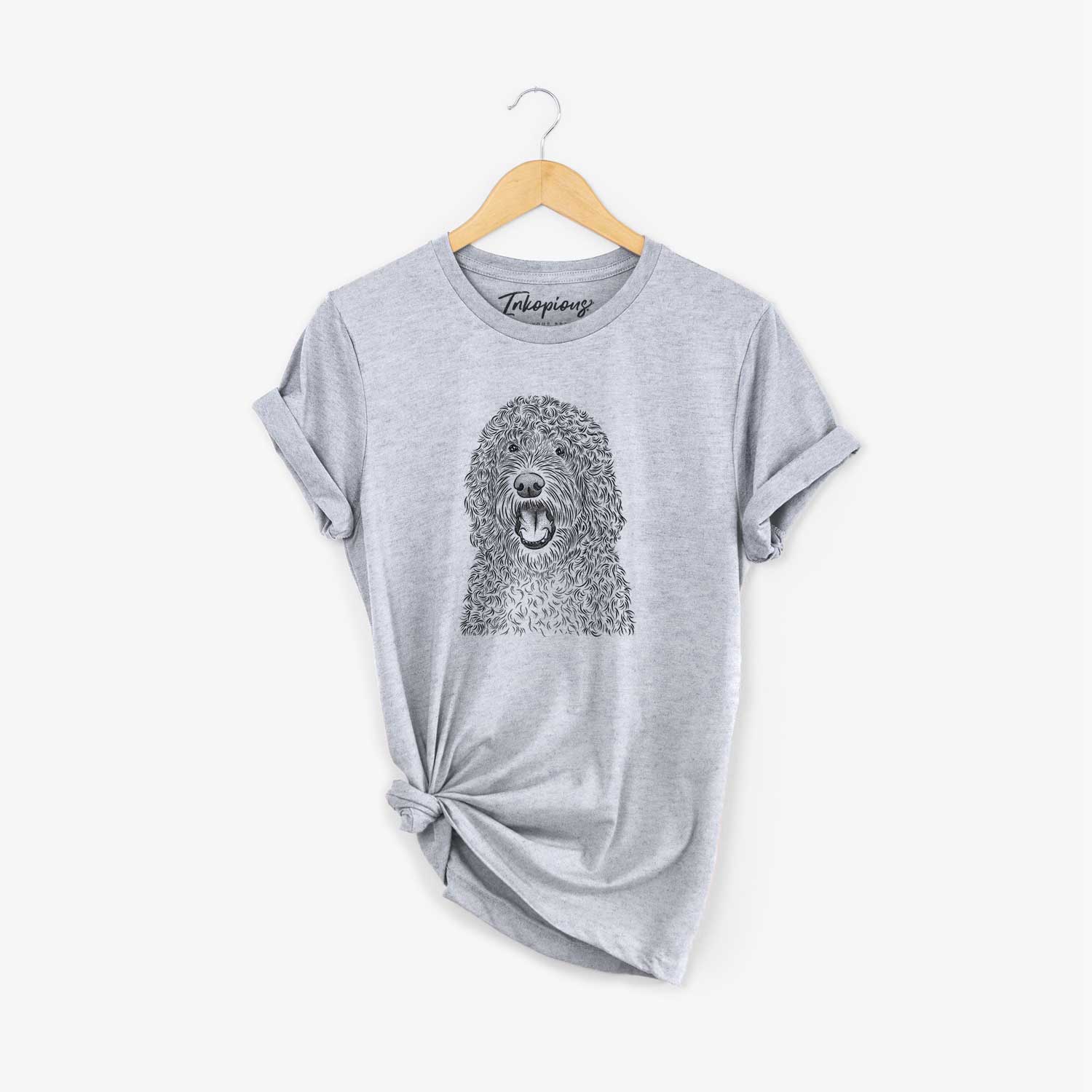 Bare Phillip the Portuguese Water Dog - Unisex Crewneck