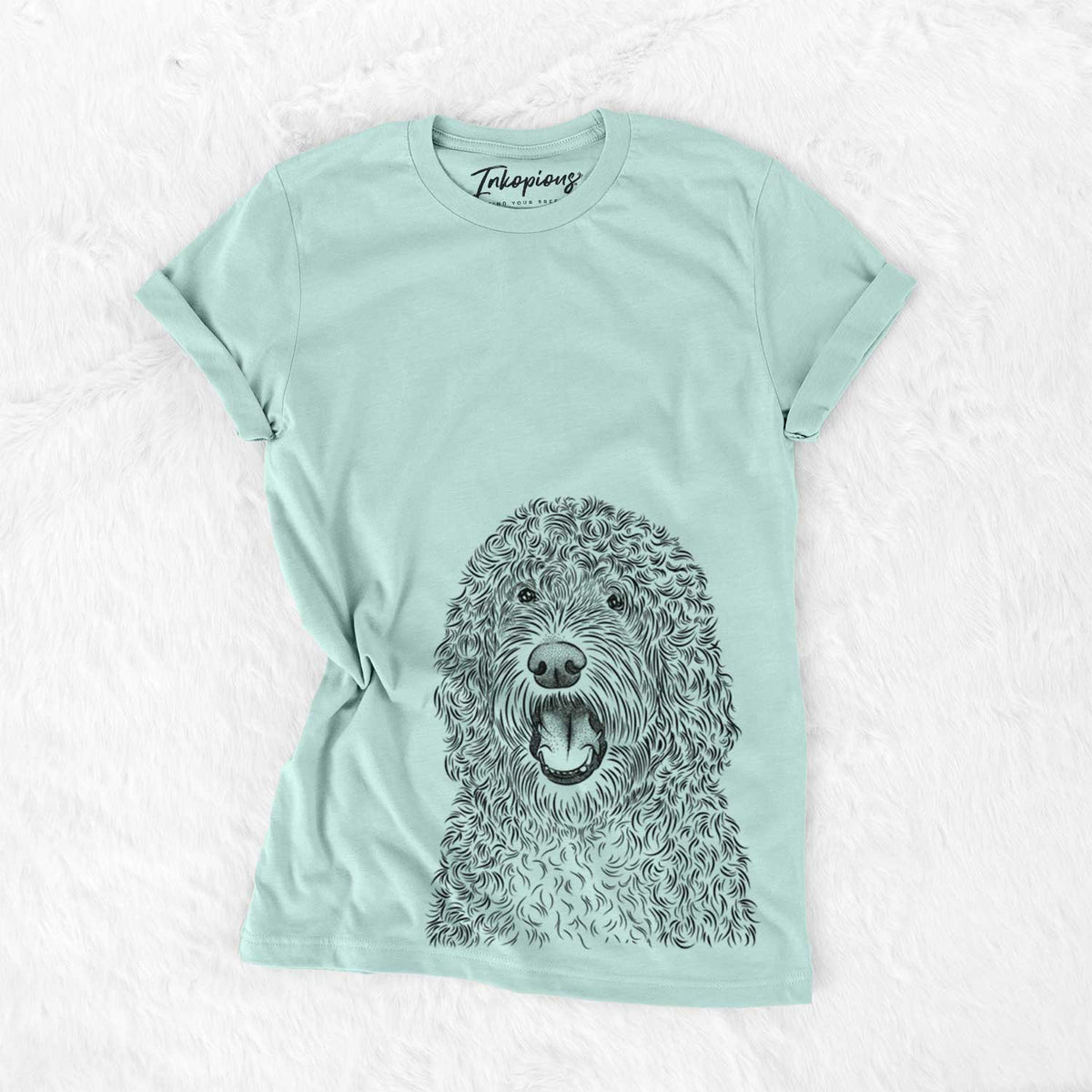Bare Phillip the Portuguese Water Dog - Unisex Crewneck