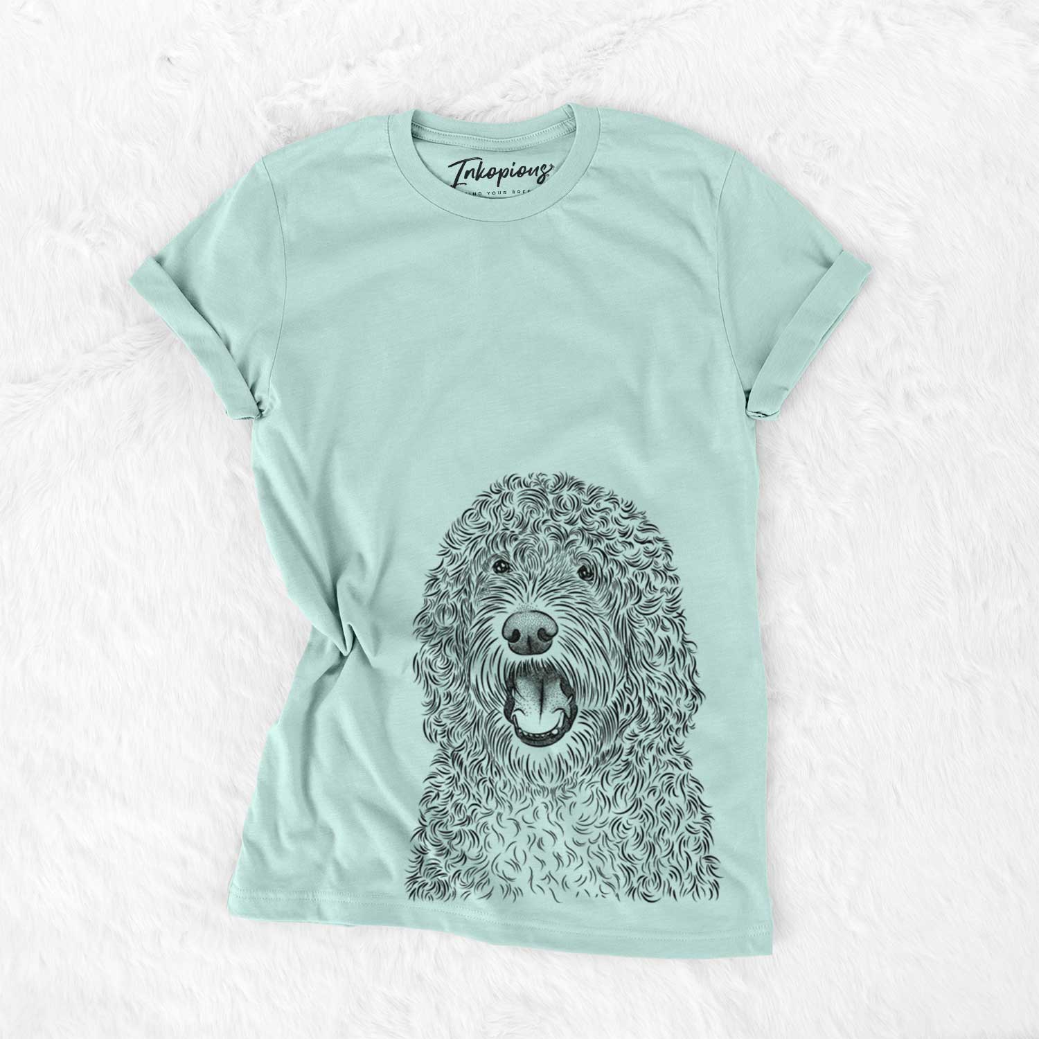 Bare Phillip the Portuguese Water Dog - Unisex Crewneck