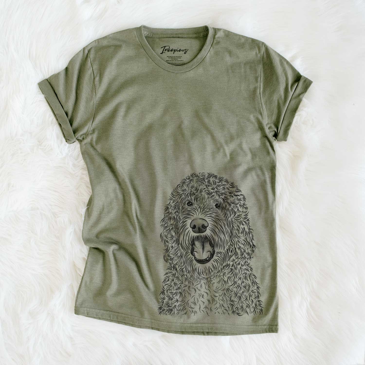 Bare Phillip the Portuguese Water Dog - Unisex Crewneck