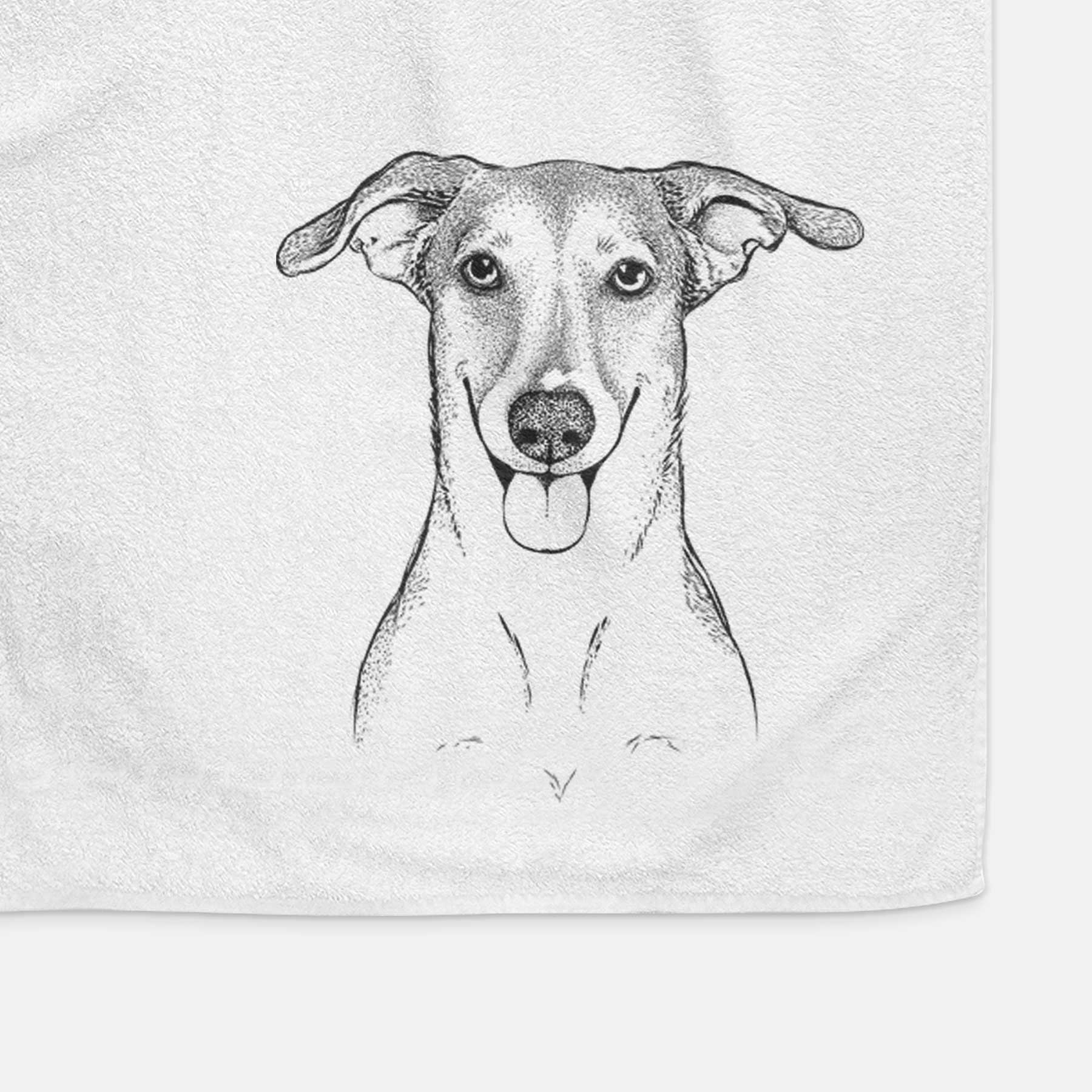 Phoebe the Corgi Mix Decorative Hand Towel