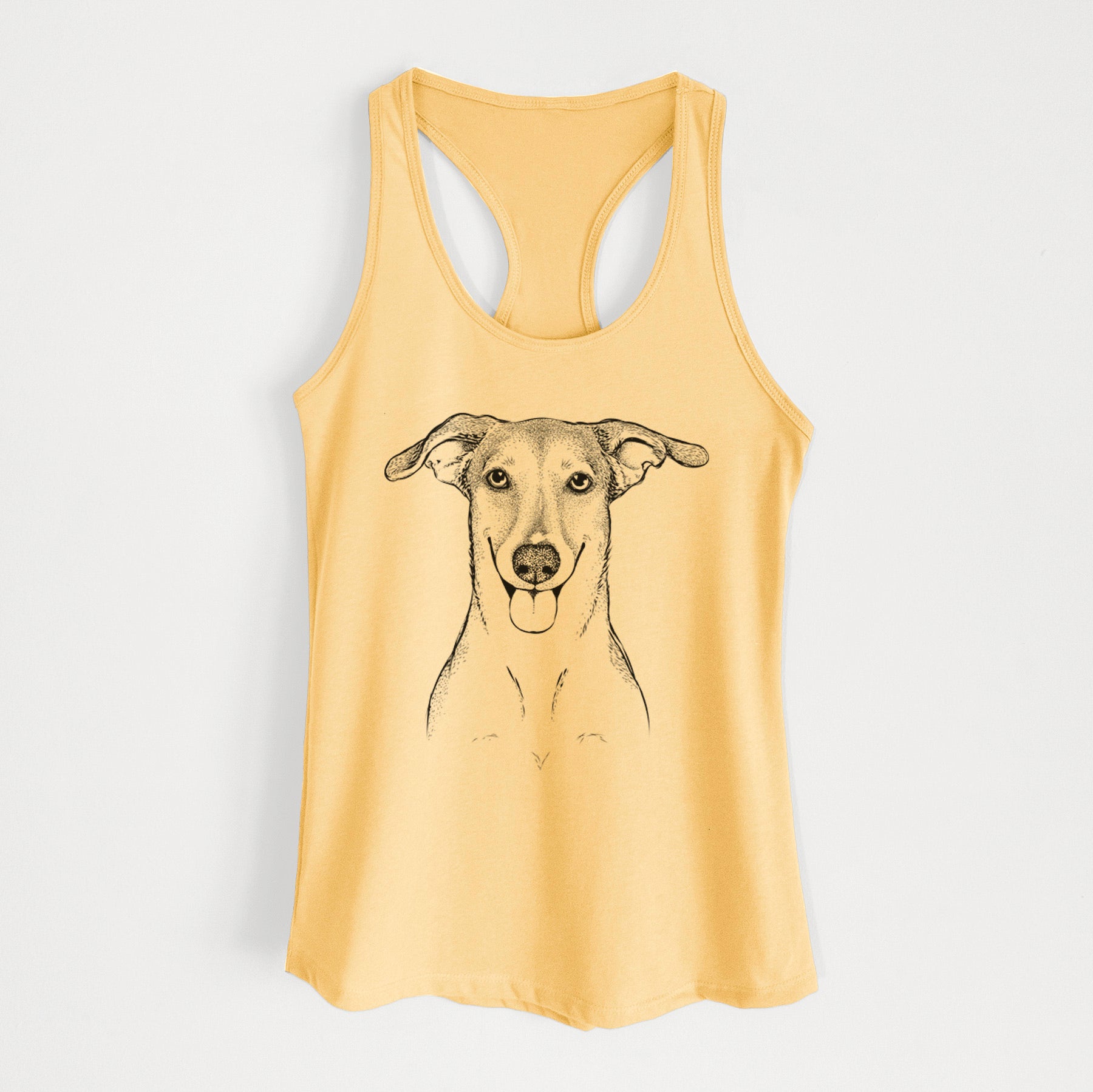 Phoebe the Corgi Mix - Women's Racerback Tanktop