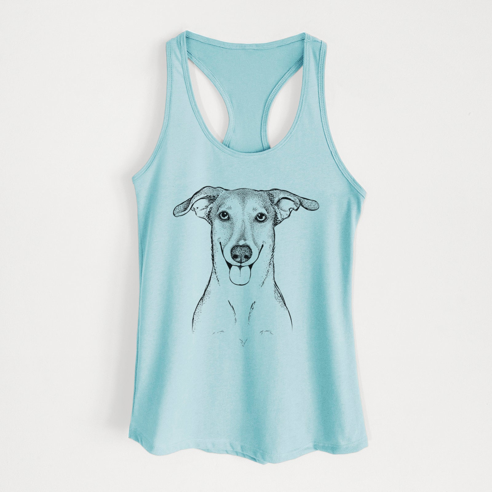 Phoebe the Corgi Mix - Women's Racerback Tanktop