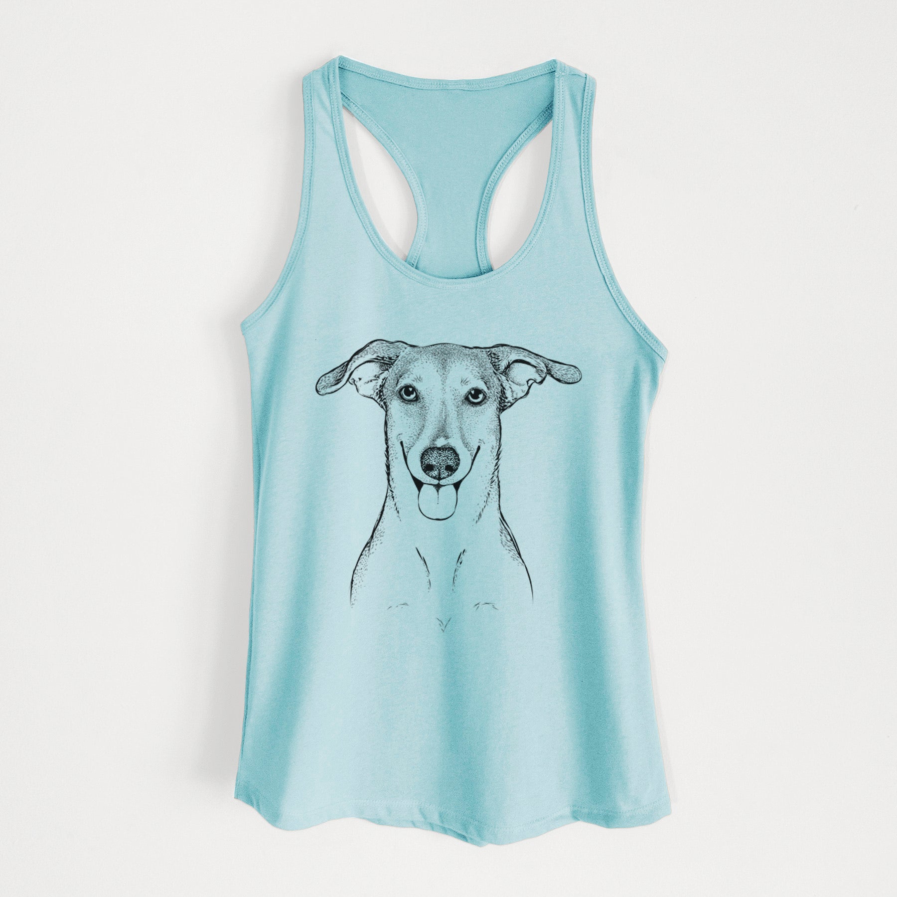 Phoebe the Corgi Mix - Women's Racerback Tanktop