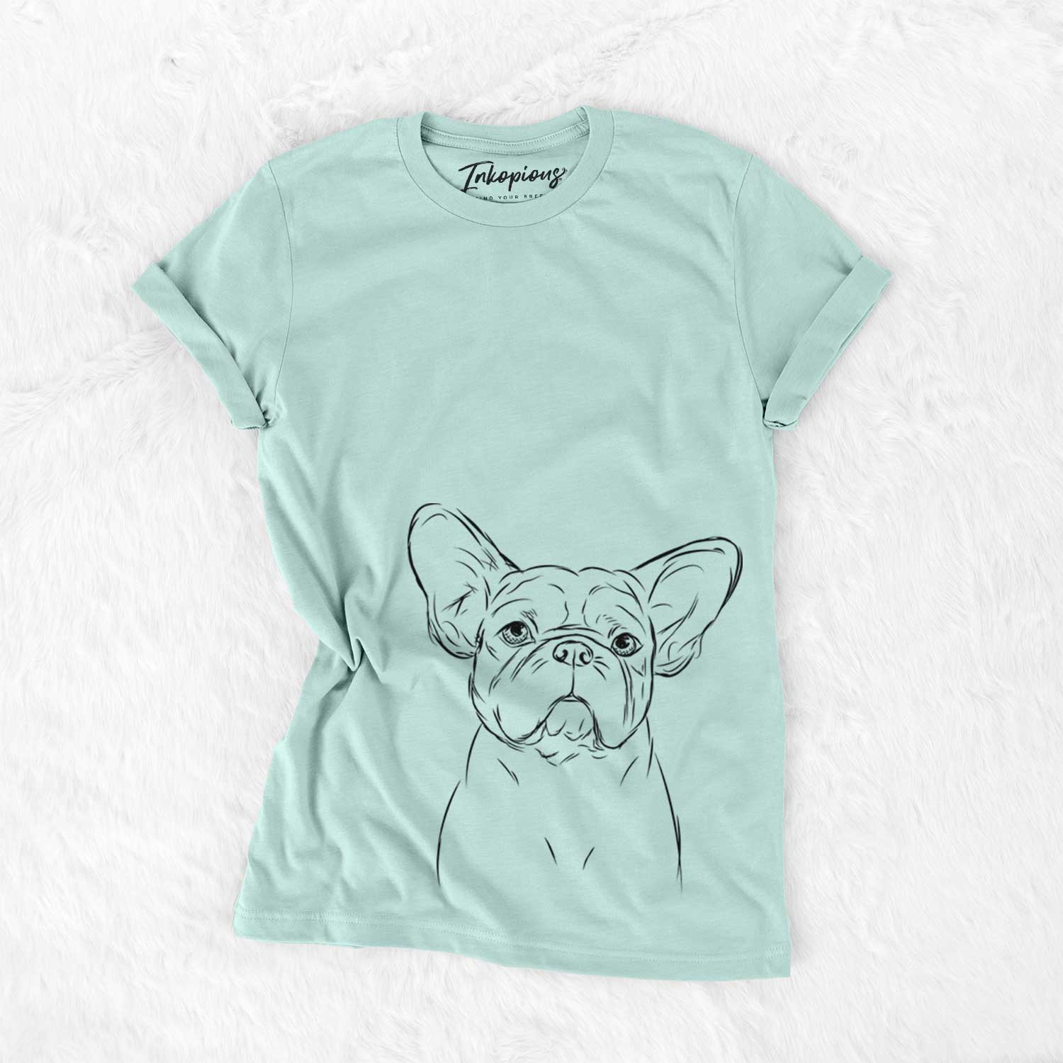 Pierre the French Bulldog - Bella Canvas Unisex Crewneck