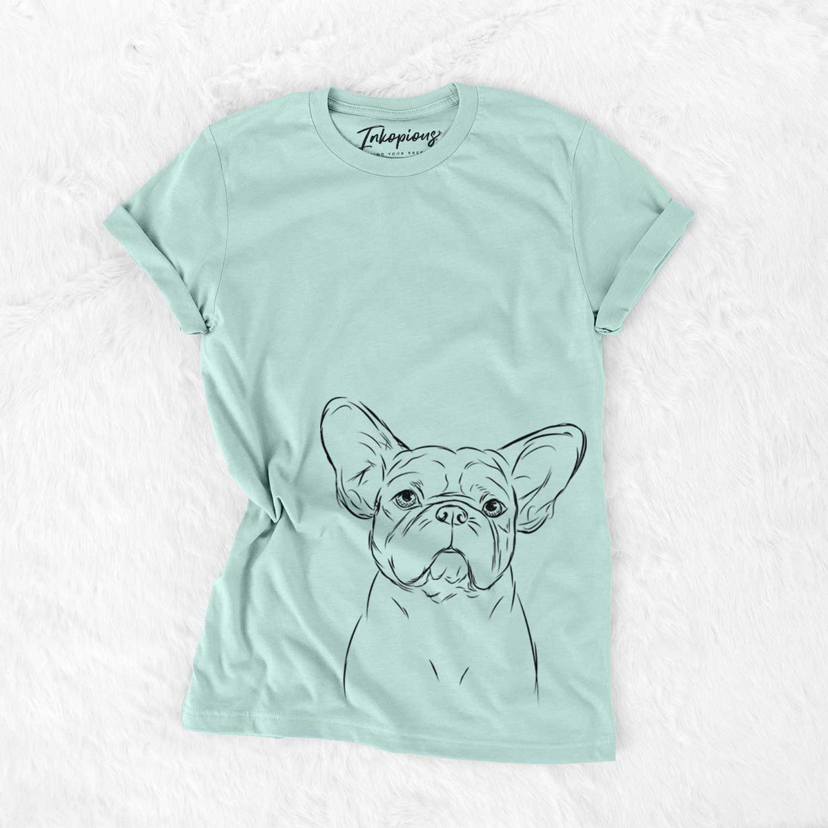 Bare Pierre the French Bulldog - Unisex Crewneck