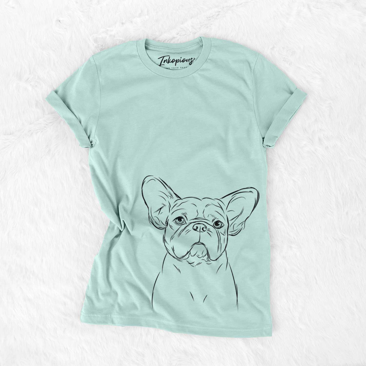 Bare Pierre the French Bulldog - Unisex Crewneck