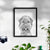 Pierre the Soft Coated Wheaten Terrier Art Print