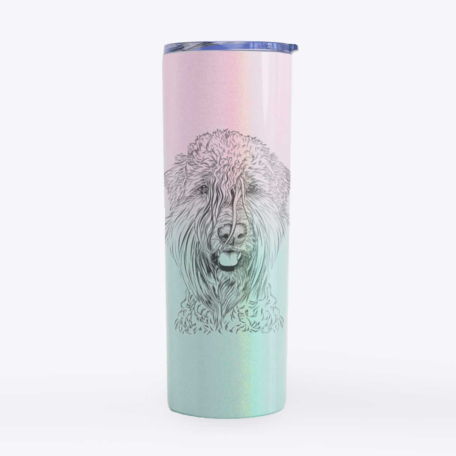 Pierre the Soft Coated Wheaten Terrier - 20oz Skinny Tumbler