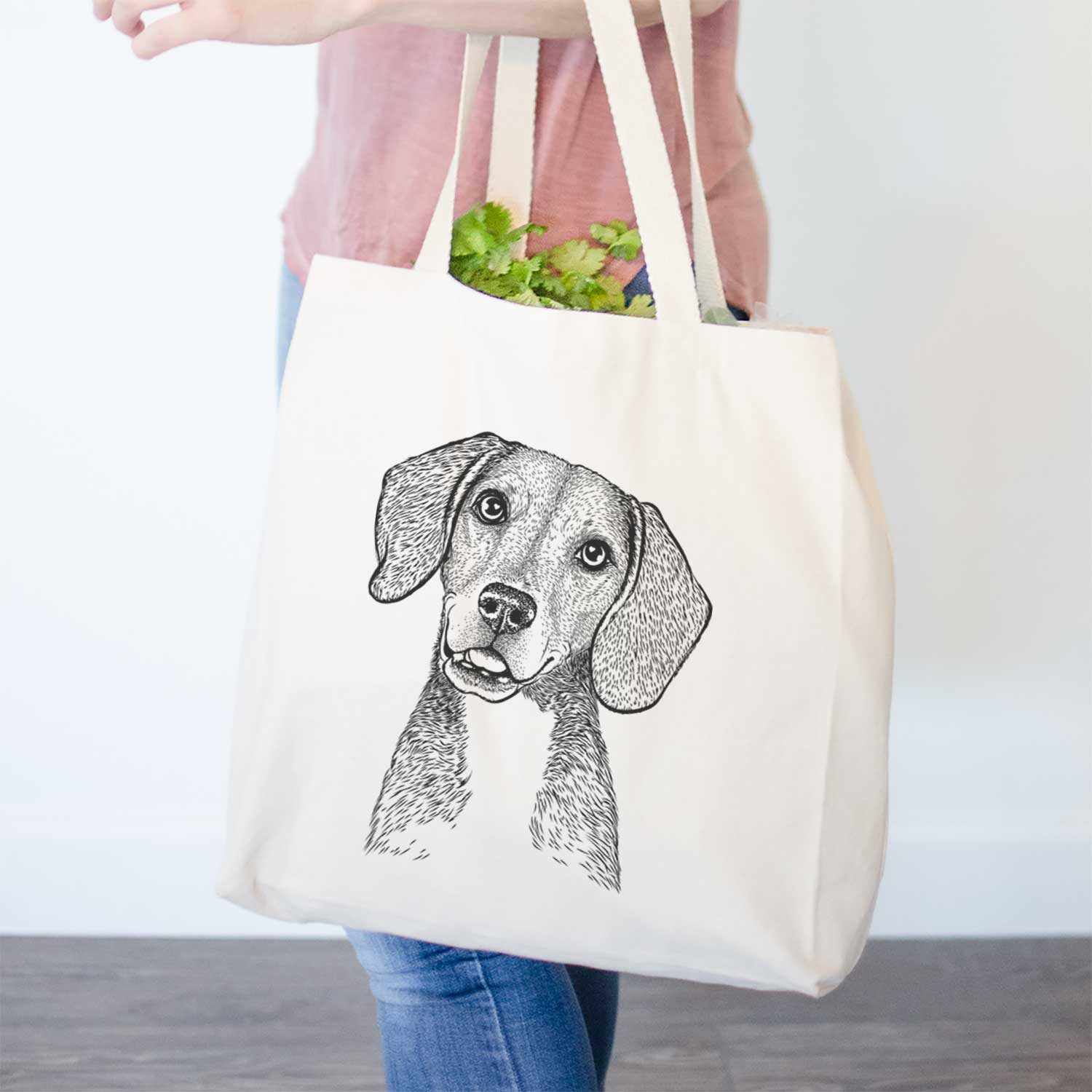Pig the Beagle Mix - Tote Bag
