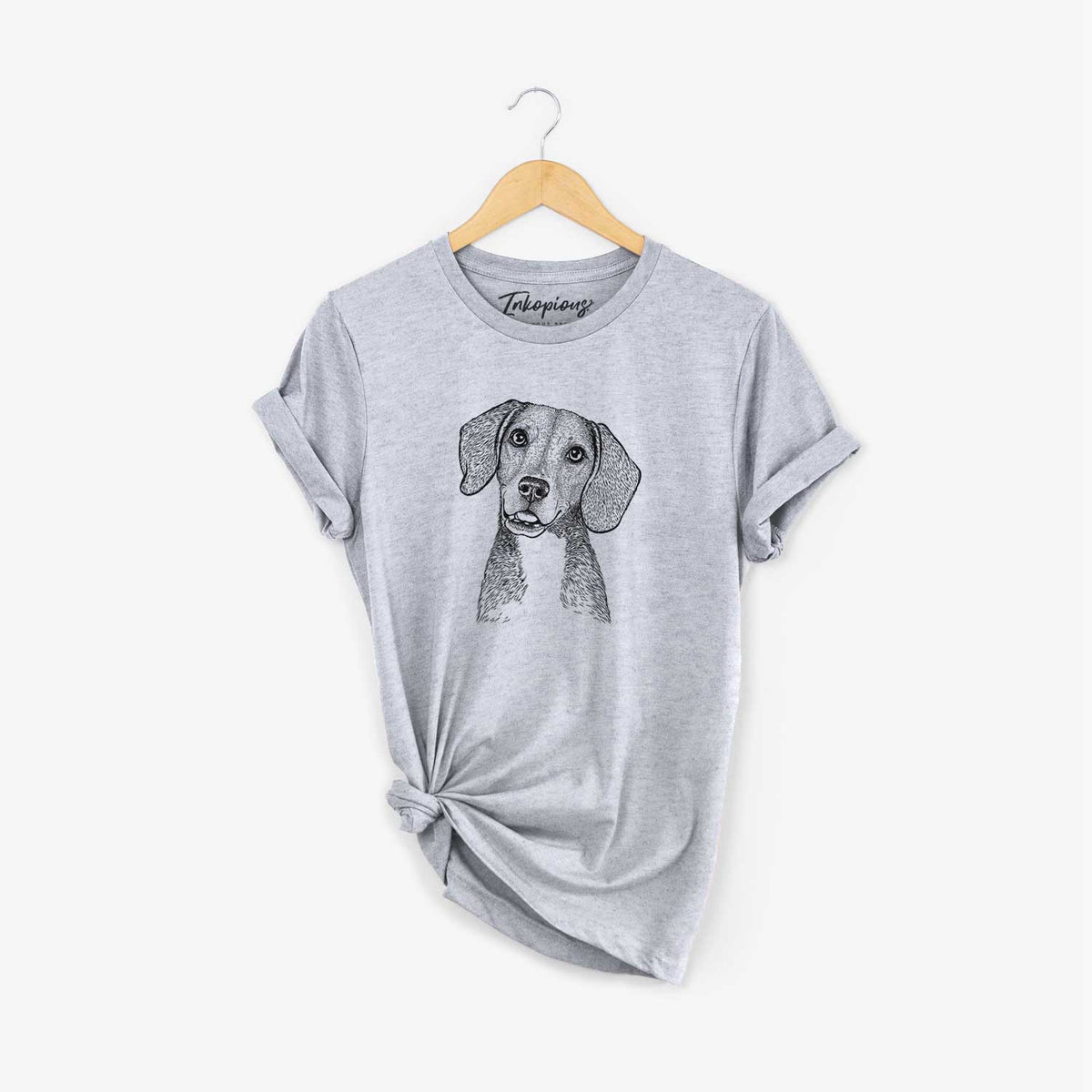 Bare Piggy the Beagle Mix - Unisex Crewneck