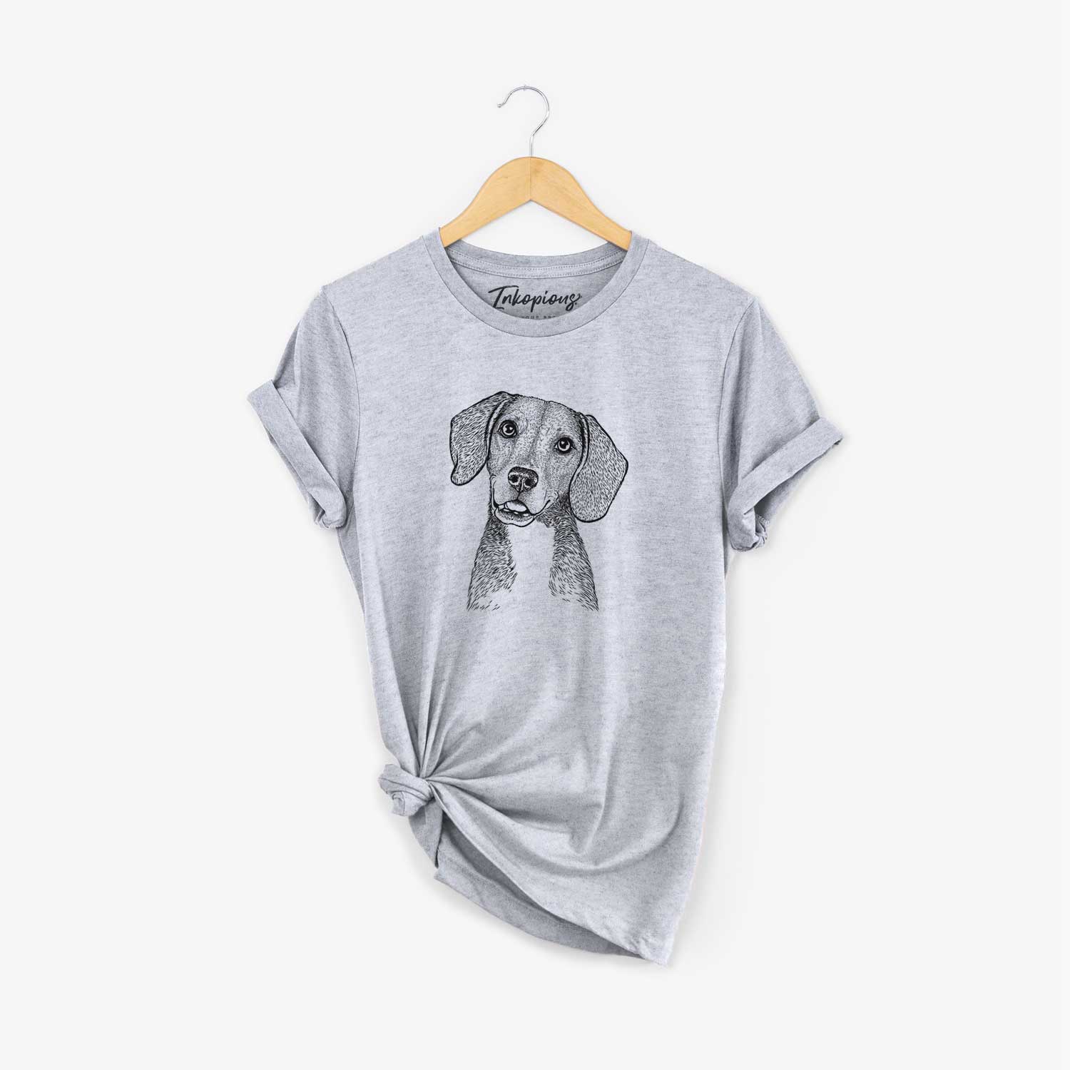 Bare Piggy the Beagle Mix - Unisex Crewneck