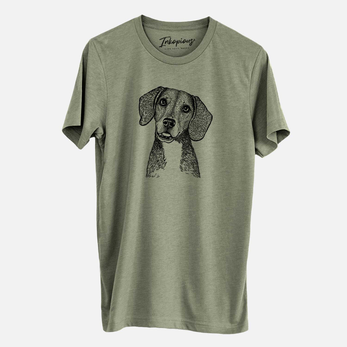 Bare Piggy the Beagle Mix - Unisex Crewneck