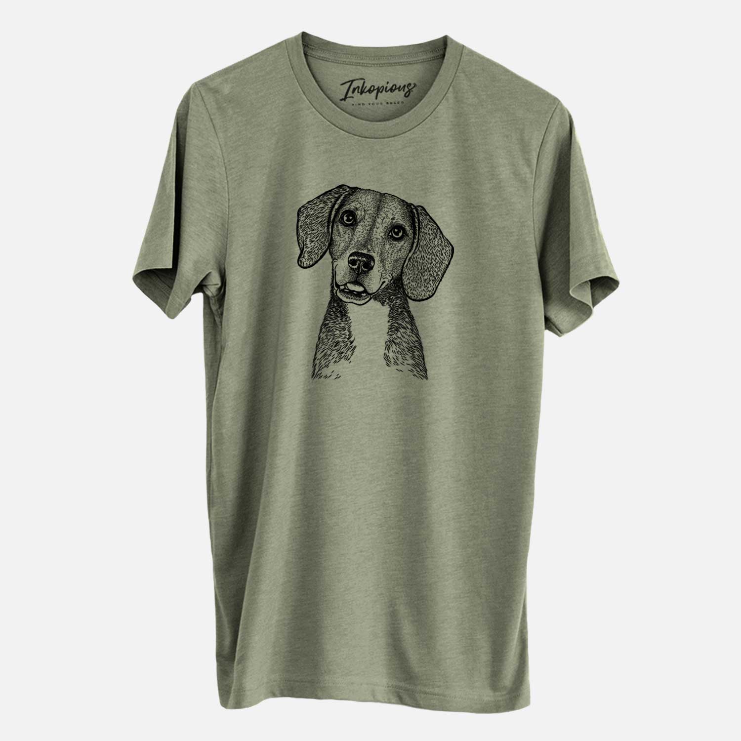 Bare Piggy the Beagle Mix - Unisex Crewneck