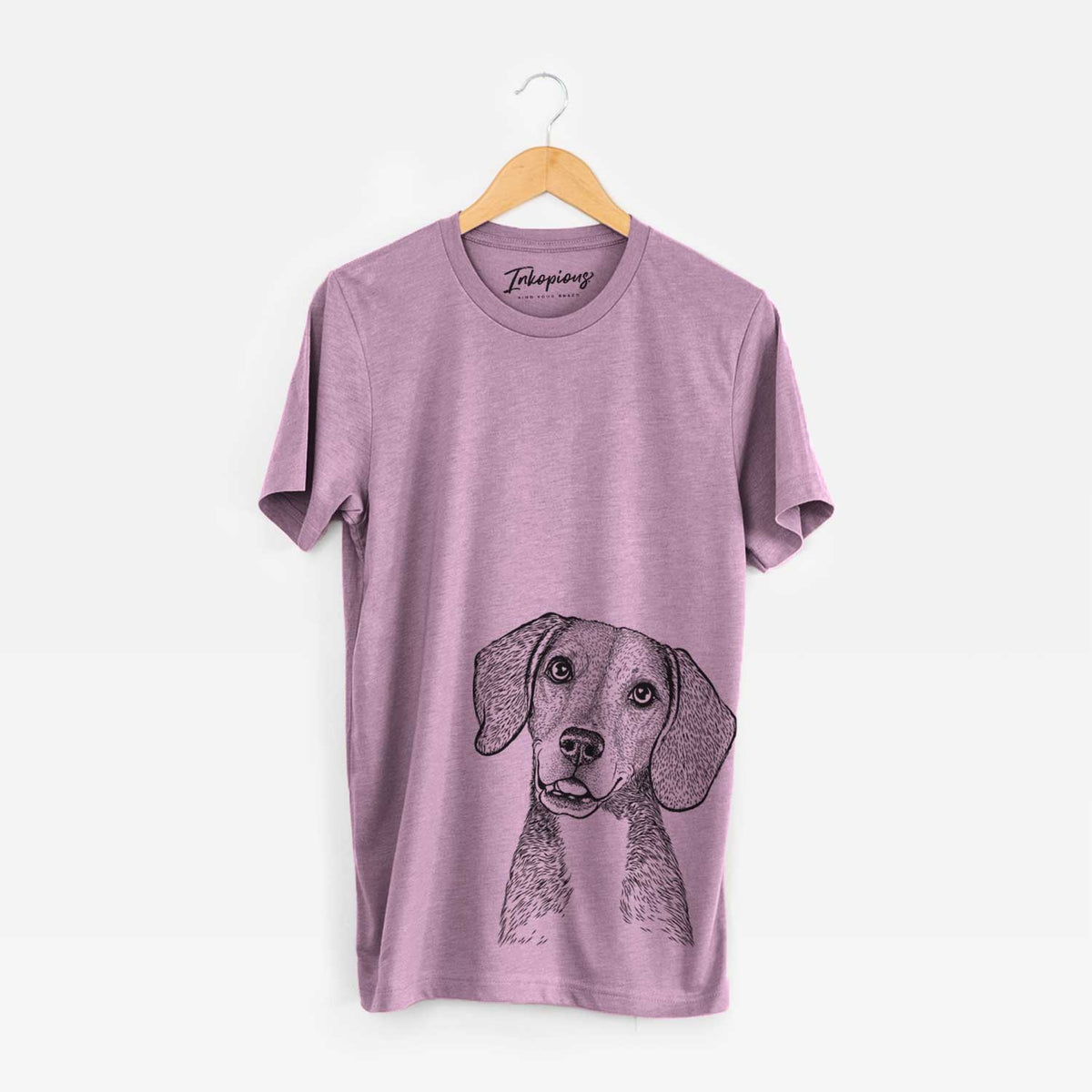 Bare Piggy the Beagle Mix - Unisex Crewneck