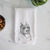 Piggy the American Staffordshire Terrier Decorative Hand Towel