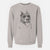 Bare Piggy the American Staffordshire Terrier - Unisex Pigment Dyed Crew Sweatshirt