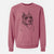 Bare Piggy the American Staffordshire Terrier - Unisex Pigment Dyed Crew Sweatshirt