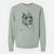 Bare Piggy the American Staffordshire Terrier - Unisex Pigment Dyed Crew Sweatshirt