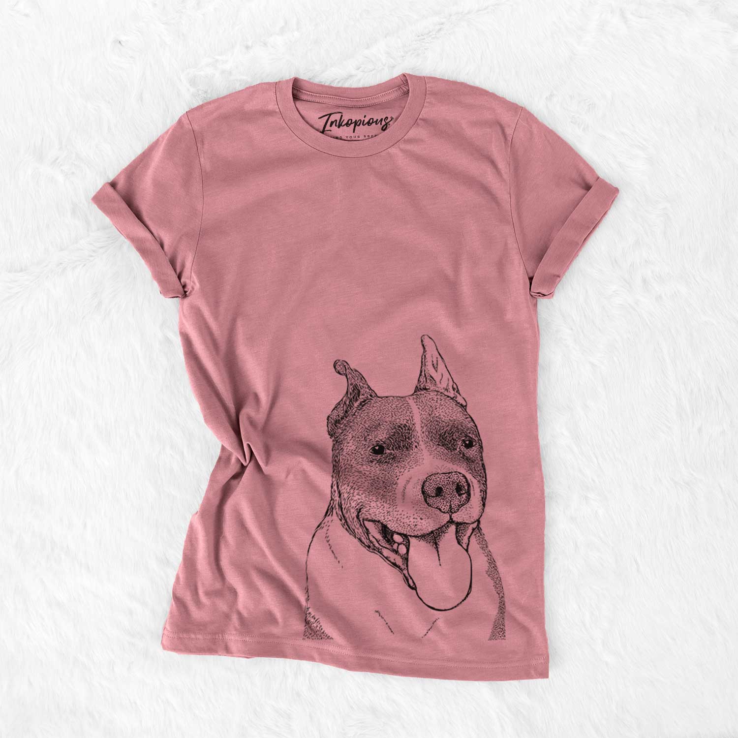 Piggy the American Staffordshire Terrier - Bella Canvas Unisex Crewneck