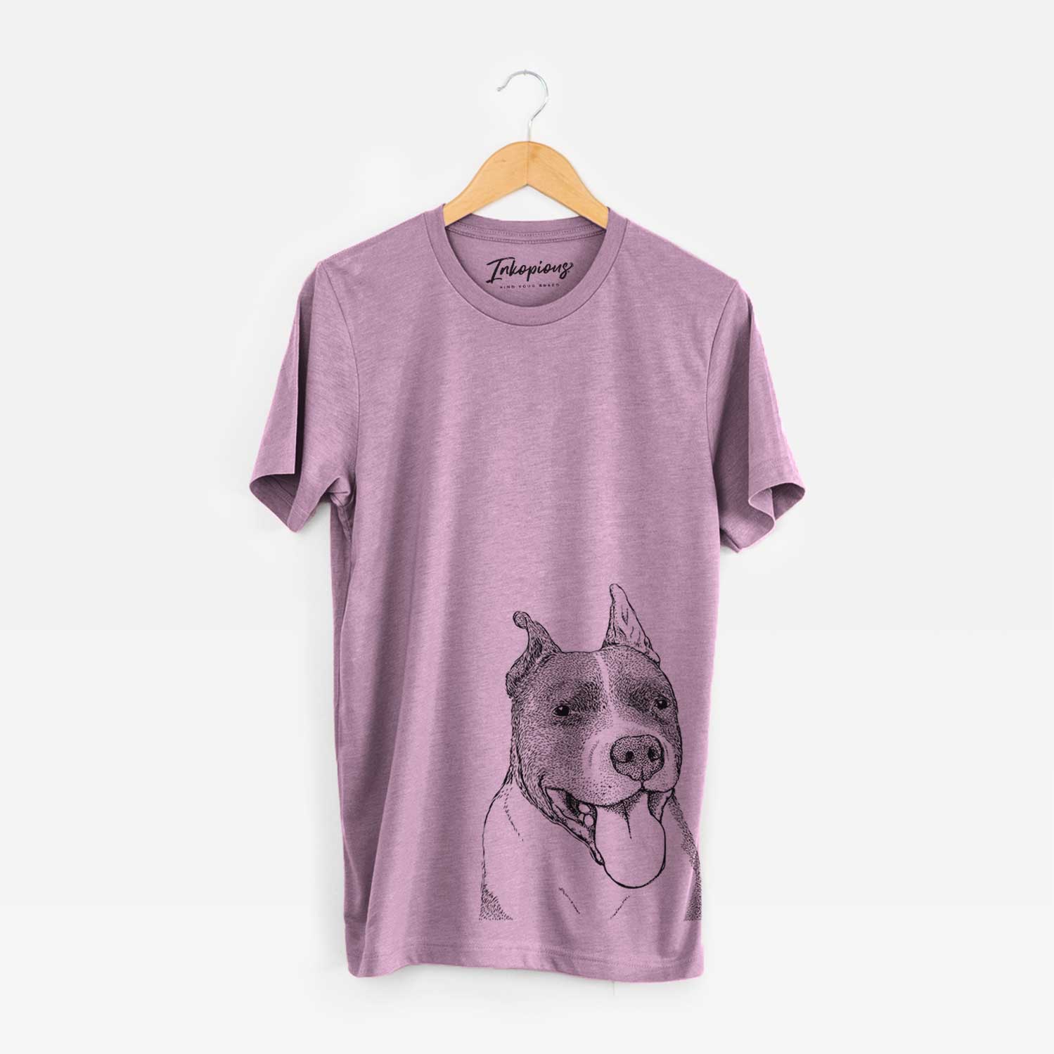 Piggy the American Staffordshire Terrier - Bella Canvas Unisex Crewneck