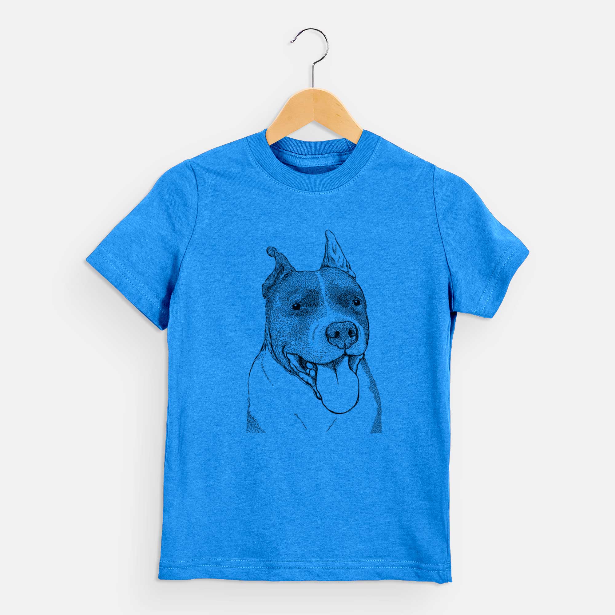 Bare Piggy the American Stafforsdhire Terrier - Kids/Youth/Toddler Shirt