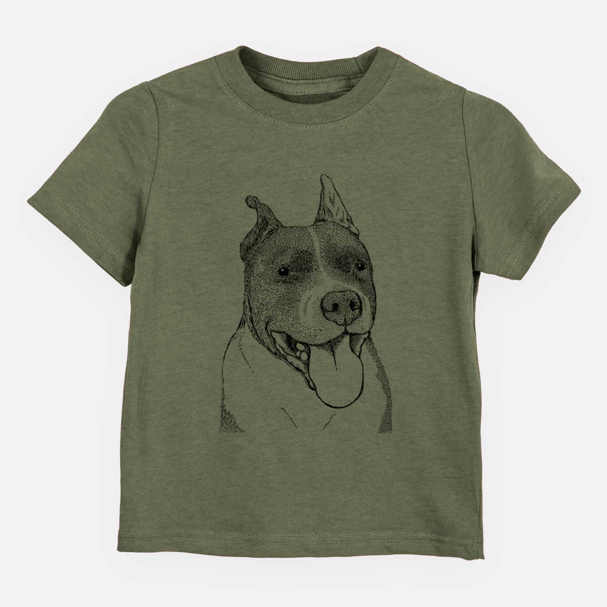 Bare Piggy the American Staffordshire Terrier - Kids/Youth/Toddler Shirt