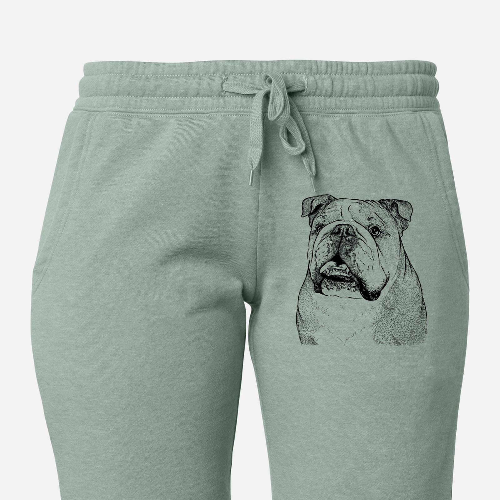 Piggy the English Bulldog - Women's Cali Wave Joggers