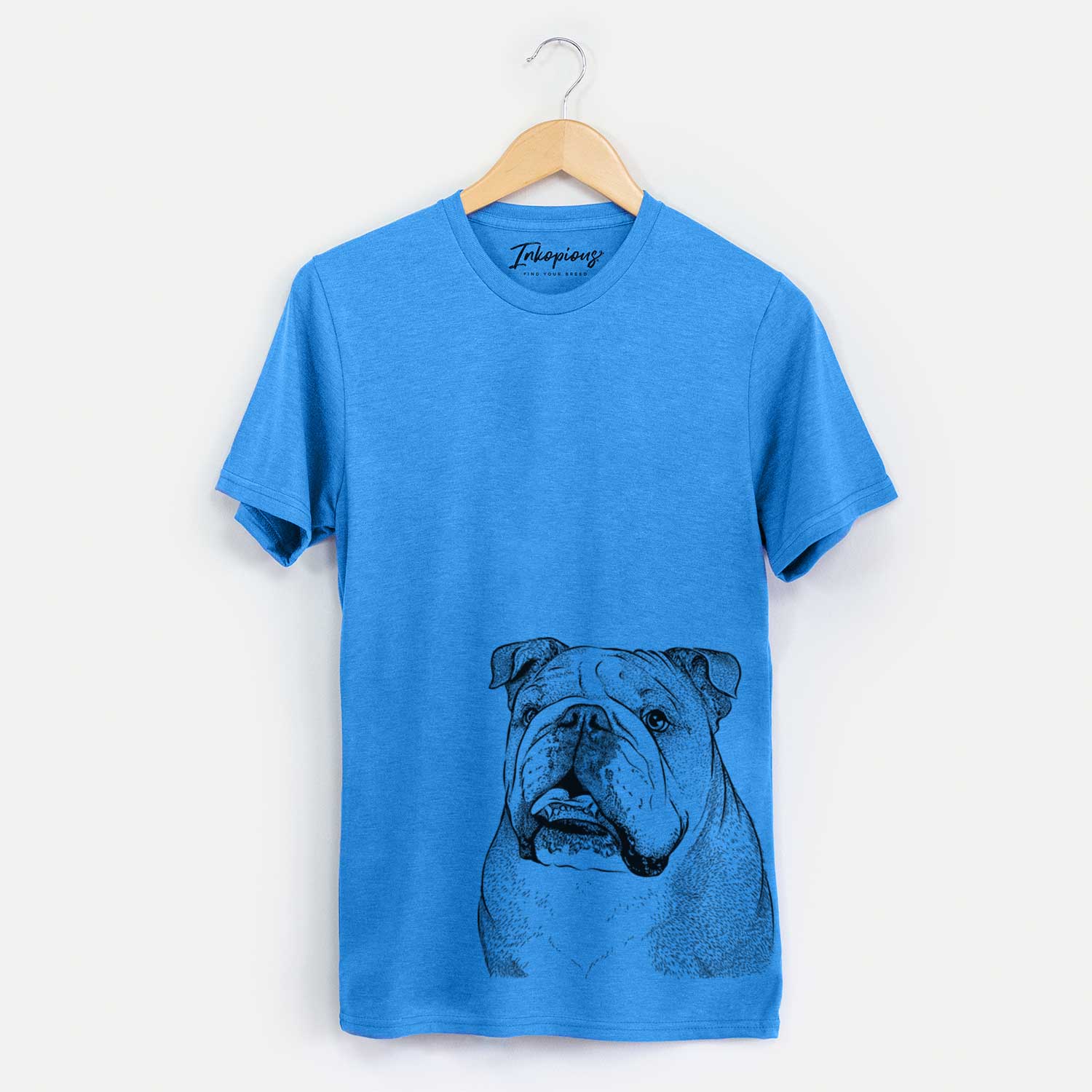 Piggy the English Bulldog - Unisex Crewneck